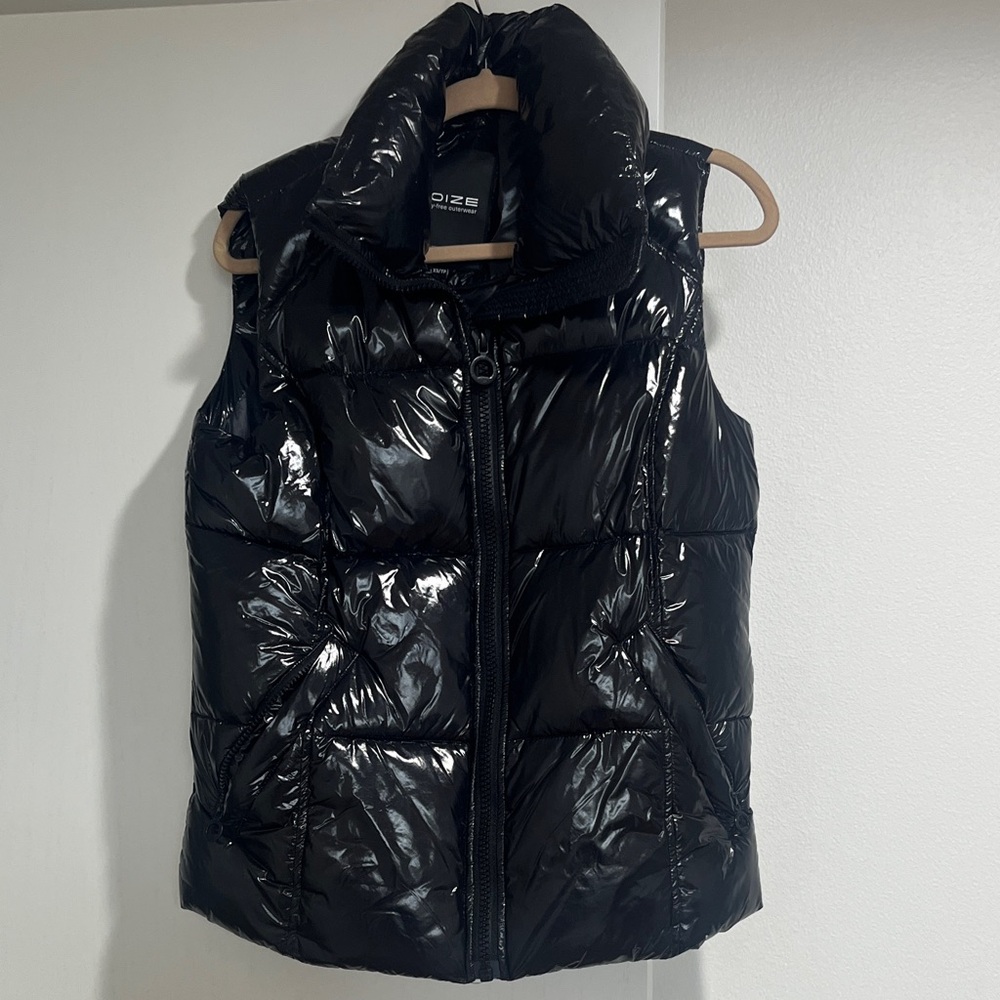 Noize Black Puffer Vest
